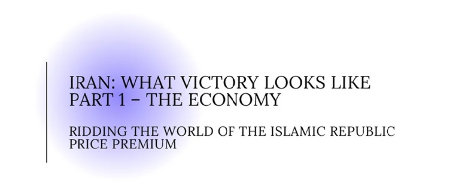 Iran Pt One 20260316